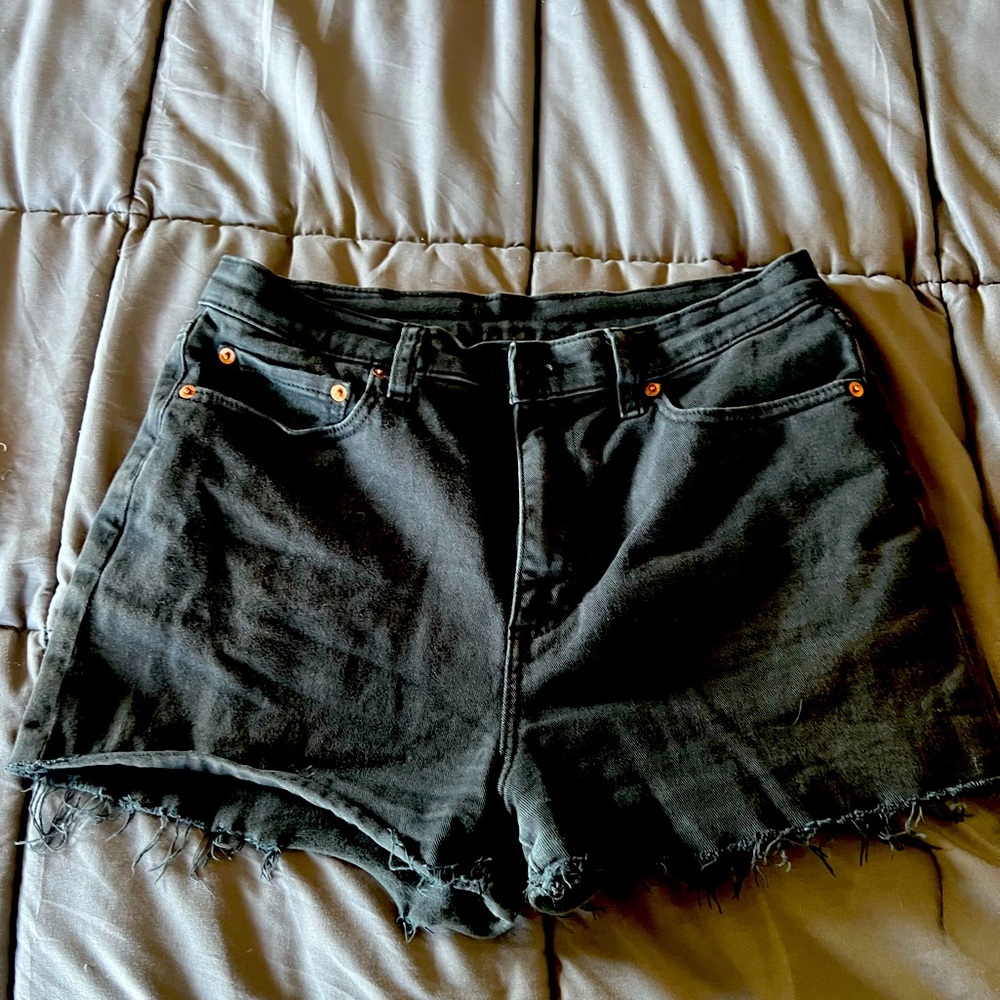 PINK-by Victoria Secret high waisted cut off shorts